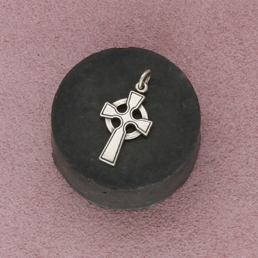 james avery sterling silver retired mini celtic cross charm pendant